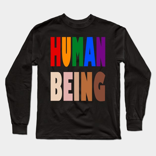 Human Being Pride Long Sleeve T-Shirt by TeeMax